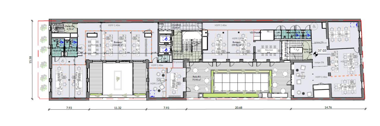 Bureau Paris 5189m² Location bureau Paris OLBUR2202094 7